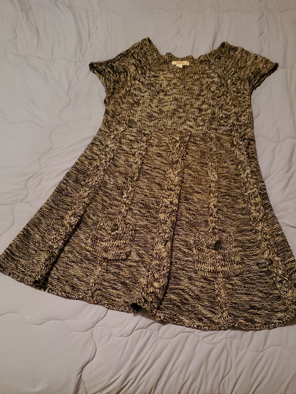 Style & Co. Knit Short Sleeve Dress